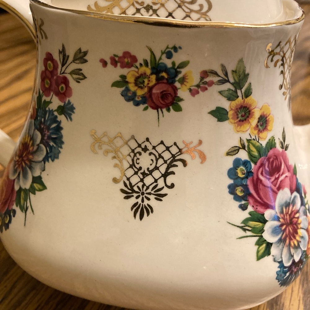 Vintage 1950s Sadler English Bone China Teapot - Picture 4 of 7